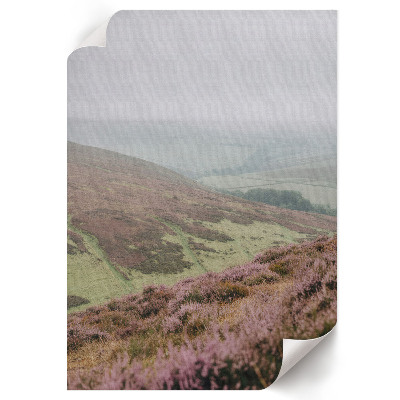 Decorative poster Mountain landscape