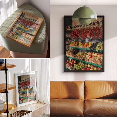 Poster Fruit market