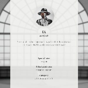 Decorative poster Geometric patterns