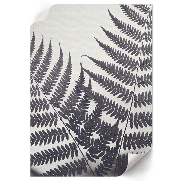 Wall art Fern leaves