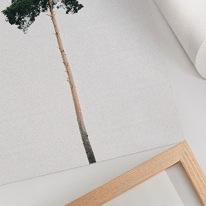 Wall print Lonely tree