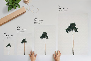 Wall print Lonely tree