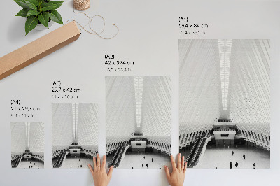 Art print Futuristic architecture