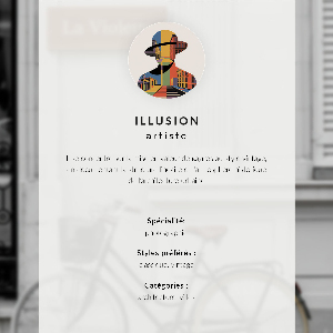 Decorative poster Urban charm