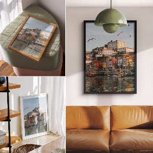 Decorative poster Urban charm