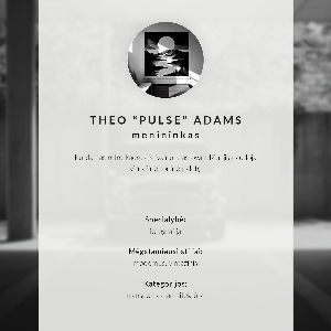 Wall art Retro palm tree