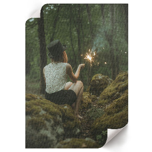 Art print Forest magic