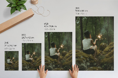Art print Forest magic