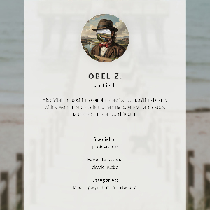 Decorative poster Mountain sign