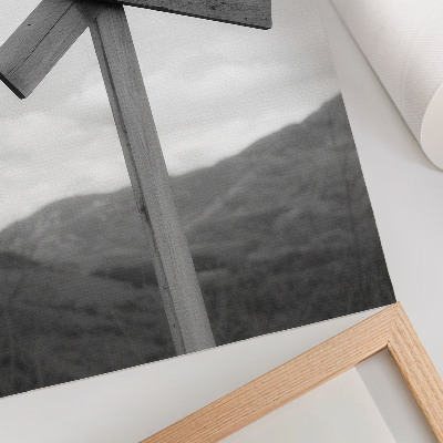 Decorative poster Mountain sign