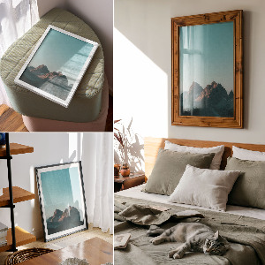 Wall art Mountain landscape