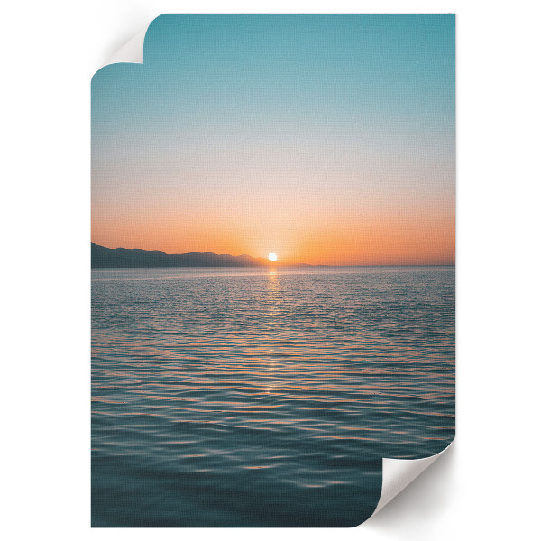 Wall print Sunset