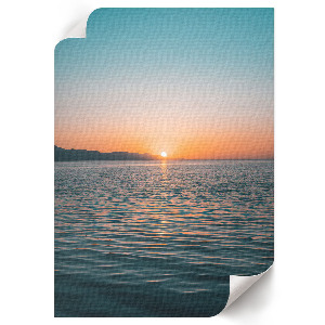 Wall print Sunset