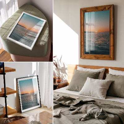 Wall print Sunset