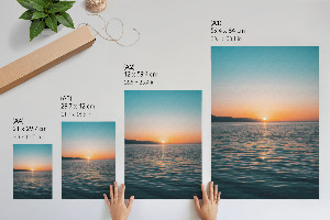 Wall print Sunset