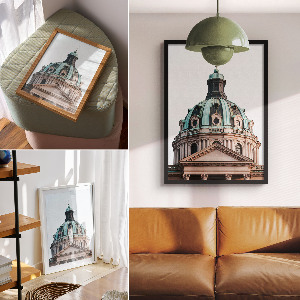 Art print A stately dome
