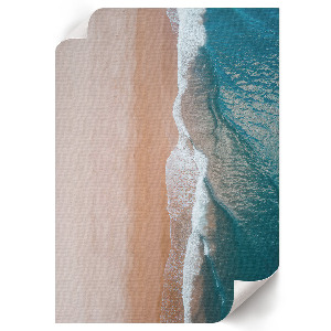 Wall print Waves on the beach