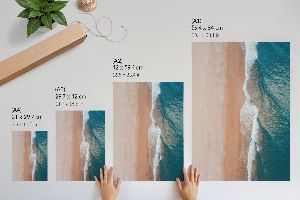 Wall print Waves on the beach