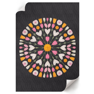 Poster Flower mandala