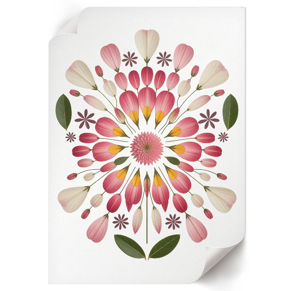 Wall art Floral pattern