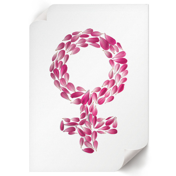 Art print titled "Floral Femininity"