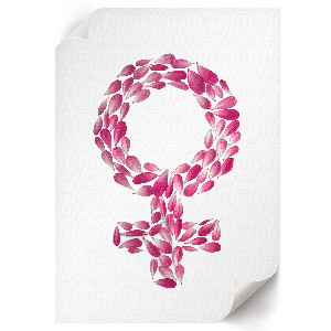 Art print Floral femininity