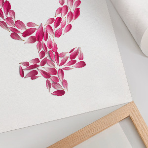 Art print Floral femininity