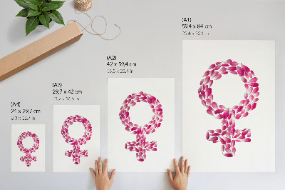 Art print Floral femininity