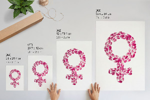 Art print Floral femininity