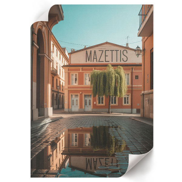 Wall print Sunny city