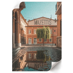 Wall print Sunny city