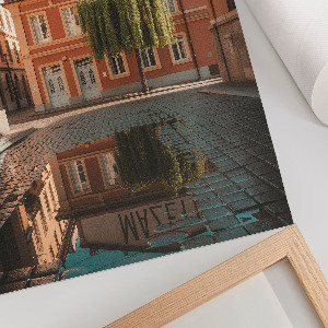 Wall print Sunny city