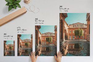 Wall print Sunny city