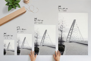 Art print Gray Bridge