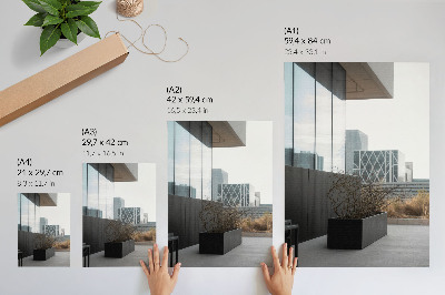 Decorative poster Urban elegance
