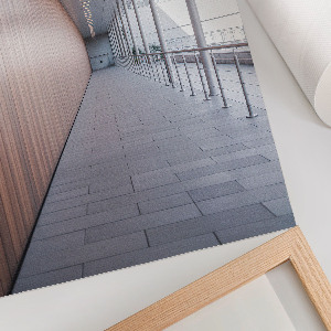 Modern space wall print
