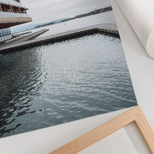 Art print featuring modern architecture