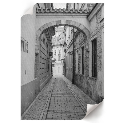Wall print City street