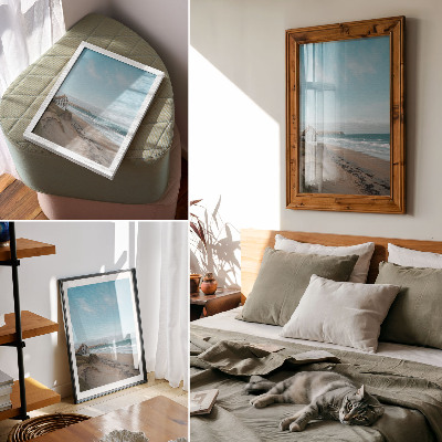 Art print Seaside tranquility