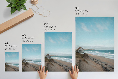 Art print Seaside tranquility