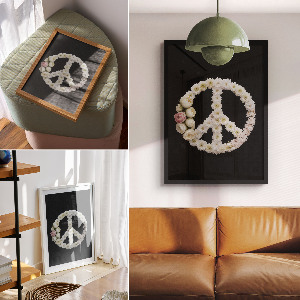 Wall art Flower room