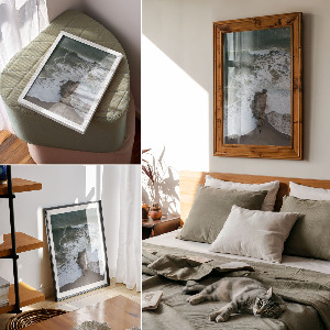 Decorative poster Seascape