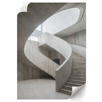 Wall art Twisted stairs