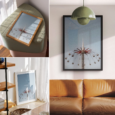 Poster Carousel and Sky