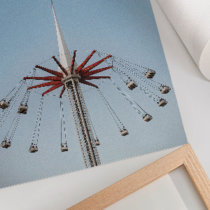 Poster Carousel and Sky