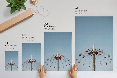 Poster Carousel and Sky