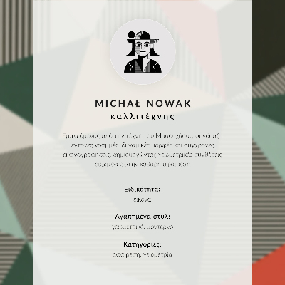 Wall art Geometric patterns