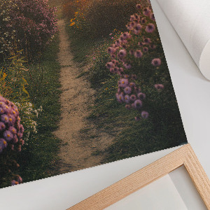 Poster Blooming garden