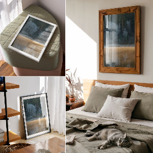 Wall print Forest silence