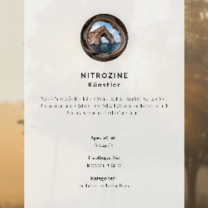 Wall print Forest silence